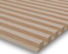 Staccato Squares - Fluted Solid Wood Panels 5mm + Base Panel – Uniboards